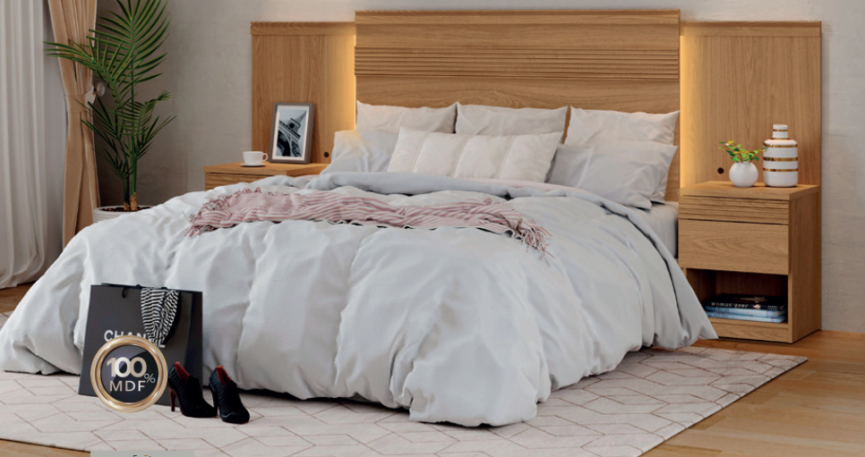 Cama| Cabeceira casal Doratta